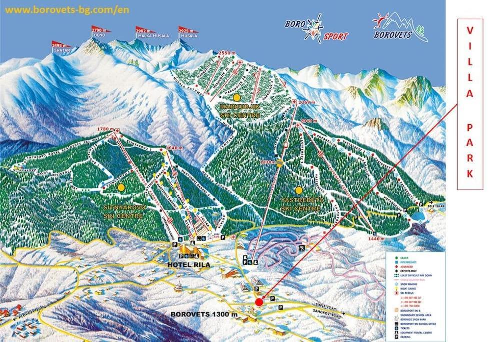 Villa Park - Beniart Studio - Nr 109 - Near Gondola Lift Borovec Exteriér fotografie